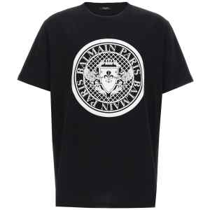Balmain Velvet Logo T-shirt