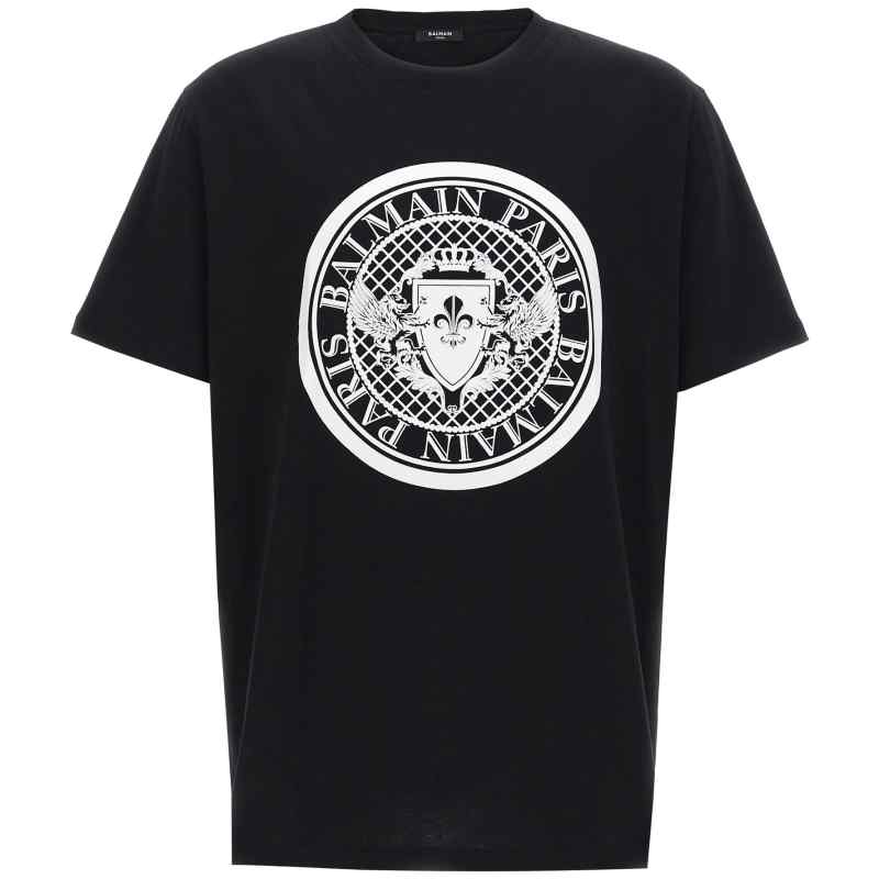 Balmain Velvet Logo T-shirt
