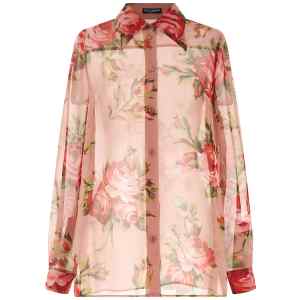 Dolce & Gabbana Bouquet Rose Shirt