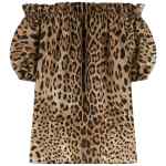 Dolce & Gabbana Animal Print Cotton Top