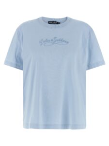 Dolce & Gabbana Chain Embroidery T-shirt