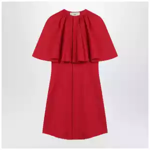 Ami Paris Mini red wool dress