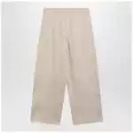Max Mara Beige silk blend trousers