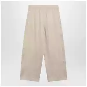 Max Mara Beige silk blend trousers