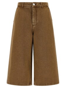 Ami Paris Denim Bermuda Shorts