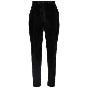 Dolce & Gabbana Velvet Tuxedo Pants