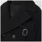 Durazzi Milano Dark grey mélange wool coat