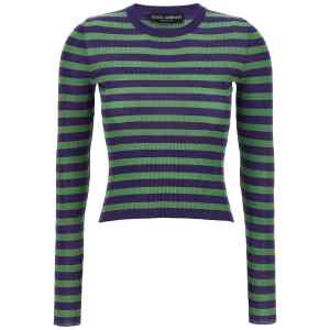 Dolce & Gabbana Striped Viscose Sweater