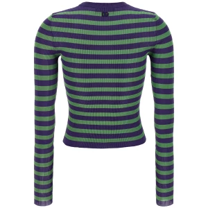 Dolce & Gabbana Striped Viscose Sweater
