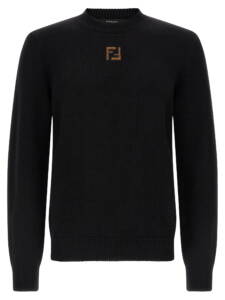 Fendi Ff Velvet Micro Sweater