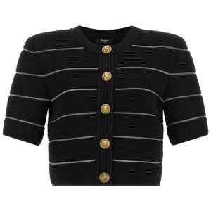 Balmain Cropped Cardigan