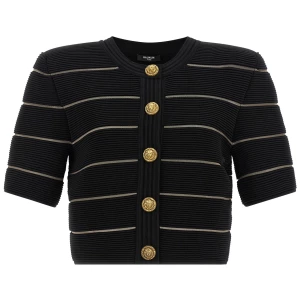 Balmain Cropped Cardigan