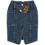 Balmain Belted Skirt