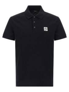 Balmain Embroidery Polo Shirt