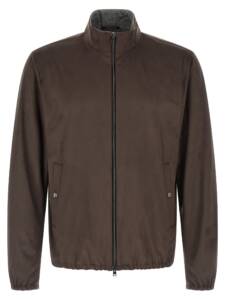 Herno Suede Effect Jacket