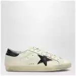 Golden Goose Super-star beige/blue low Sneakers