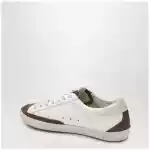 Golden Goose Super-Star sneakers in white/brown/denim blue/cream