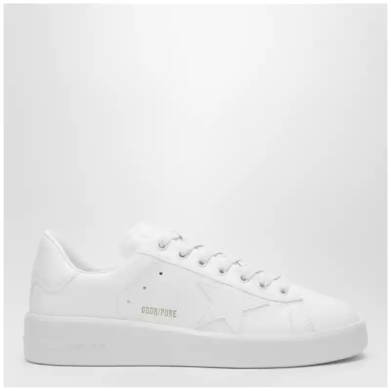 Golden Goose Purestar bio-based Sneakers with white star and heel tab