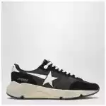 Golden Goose Running Sole Sneakers black/white