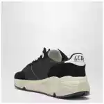 Golden Goose Running Sole Sneakers black/white