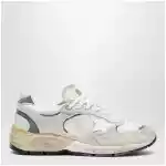 Golden Goose Dad-Star trainers in suede and white/silver mesh