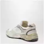 Golden Goose Dad-Star trainers in suede and white/silver mesh