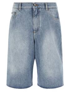 Dolce & Gabbana Denim Bermuda Shorts