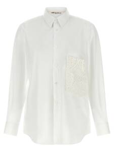 Comme Des Garcons Crochet Pocket Shirt