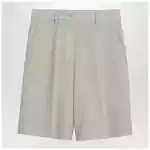 Golden Goose Beige mélange wool-blend bermuda