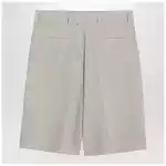 Golden Goose Beige mélange wool-blend bermuda