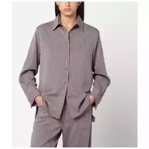 Golden Goose Garnet shirt in chevron wool blend