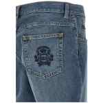 Dolce & Gabbana Heraldic Embroidery Jeans