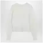 Max Mara Ivory sweater in stretch cashmere knit