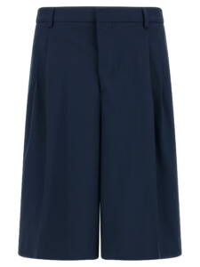 Ami Paris Fresh Wool Bermuda Shorts