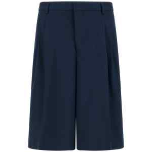 Ami Paris Fresh Wool Bermuda Shorts