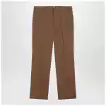 Ami Paris Hazelnut wool trousers