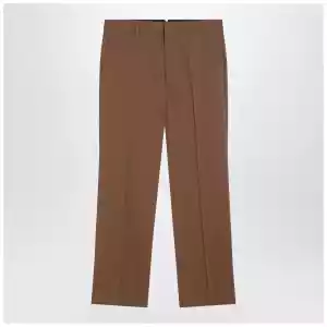 Ami Paris Hazelnut wool trousers