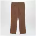 Ami Paris Hazelnut wool trousers