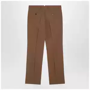 Ami Paris Hazelnut wool trousers