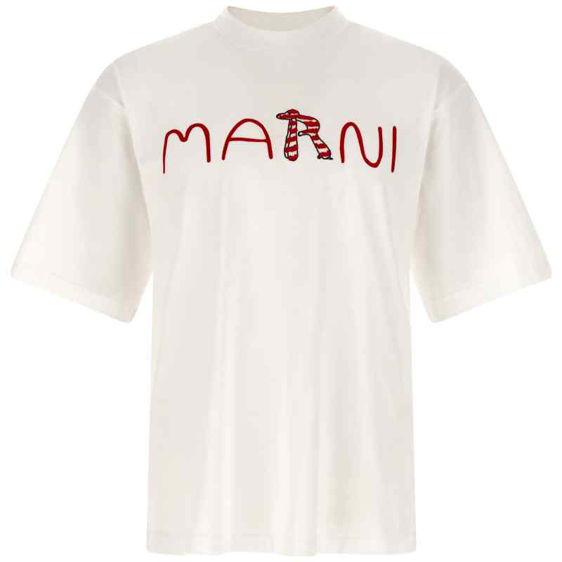 HUMU0223S2USCY86LOW01_01_M_2025-11-26T09-30-32.055Z Marni Logo T-shirt
