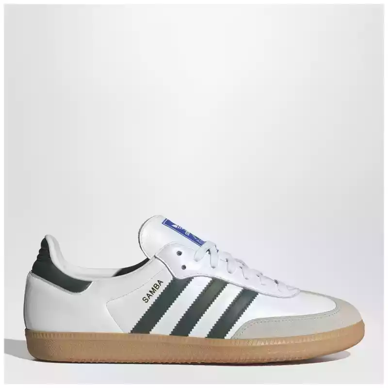 adidas Originals Low Samba OG white/green trainer
