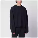 Represent Midnight navy cotton crew-neck sweatshirt