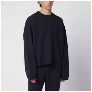 Represent Midnight navy cotton crew-neck sweatshirt