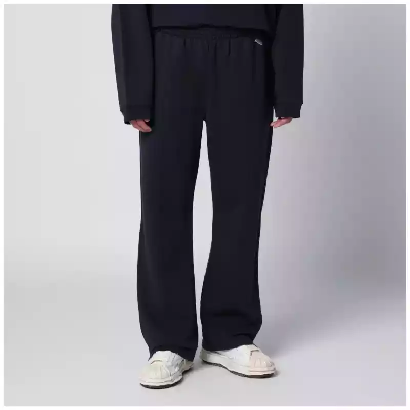 INM4672CO_T_REPRE-11.a Represent Midnight blue cotton jogging trousers