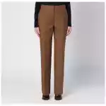 Jil Sander Brown wool trousers