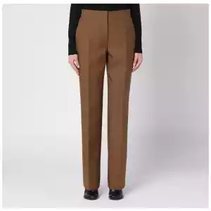 Jil Sander Brown wool trousers