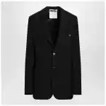 Moschino Black single-breasted jacket