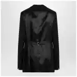 Moschino Black single-breasted jacket
