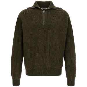 Jil Sander Half-zip Sweater