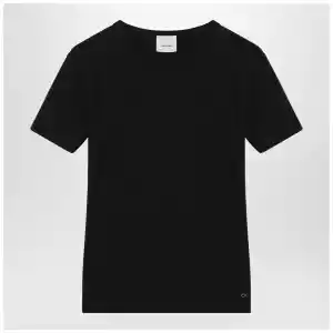 Calvin Klein Black ribbed T-shirt